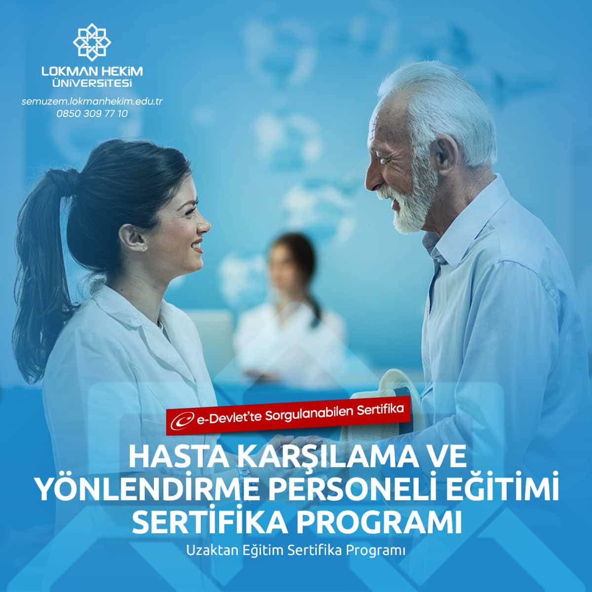 Hasta Karşılama ve Yönlendirme Personeli Eğitimi Sertifika Programı