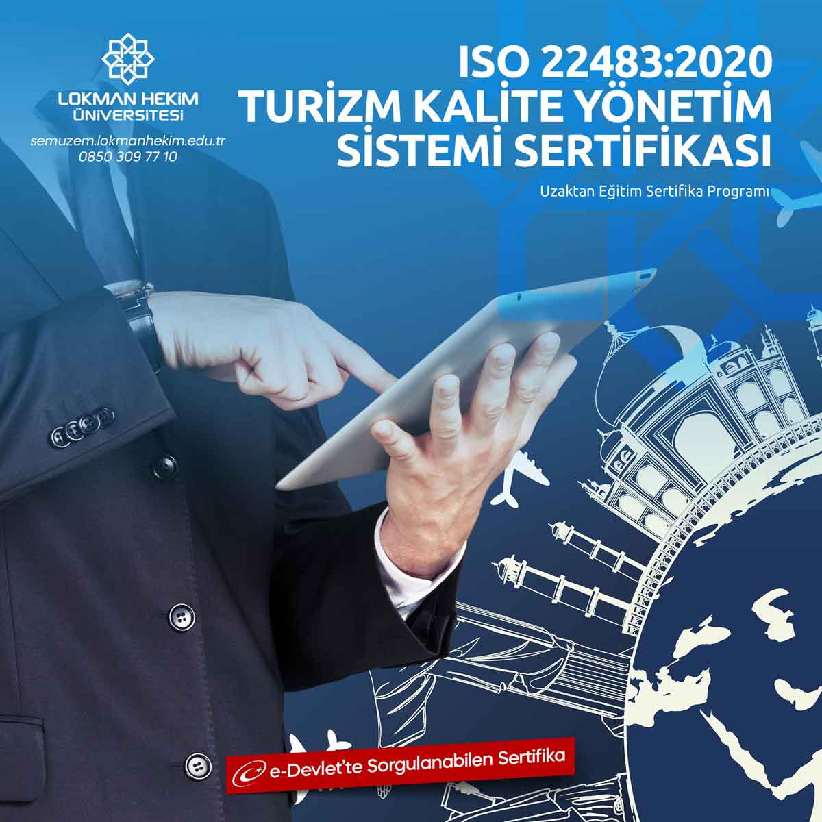 ISO 22483:2020 Turizm Kalite Yönetim Sistemi Sertifika Programı