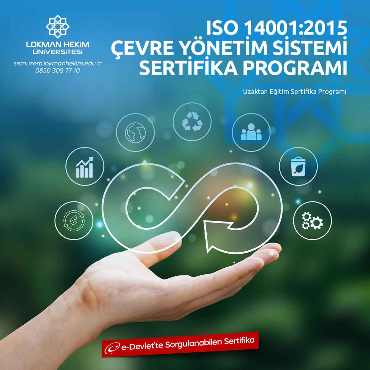 ISO 14001:2015 Çevre Yönetim Sistemi Sertifika Programı
