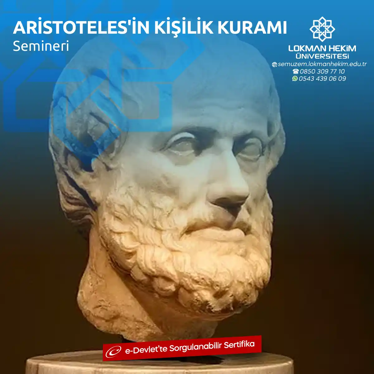 Aristoteles'in Kişilik Kuramı Semineri