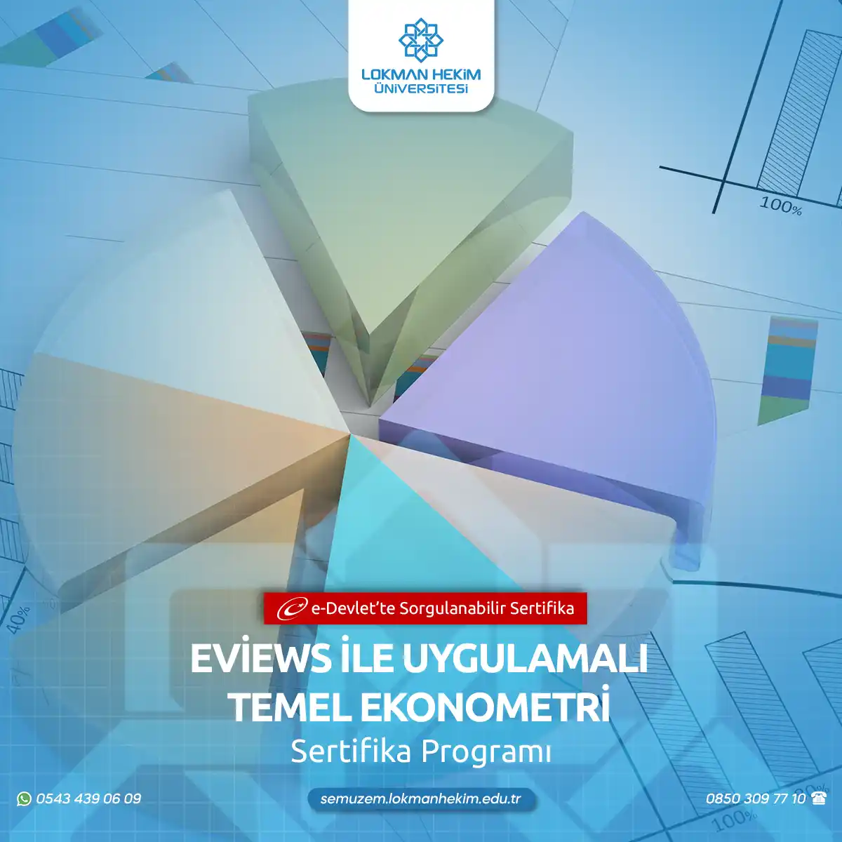 Eviews İle Uygulamalı Temel Ekonometri Sertifikalı Eğitim
