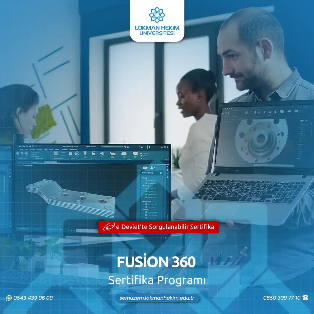 Fusion 360 Eğitimi Sertifika Programı