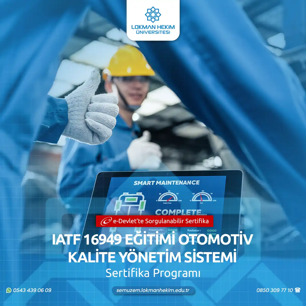 IATF 16949 Sertifikası Otomotiv Kalite Yönetim Sistemi 