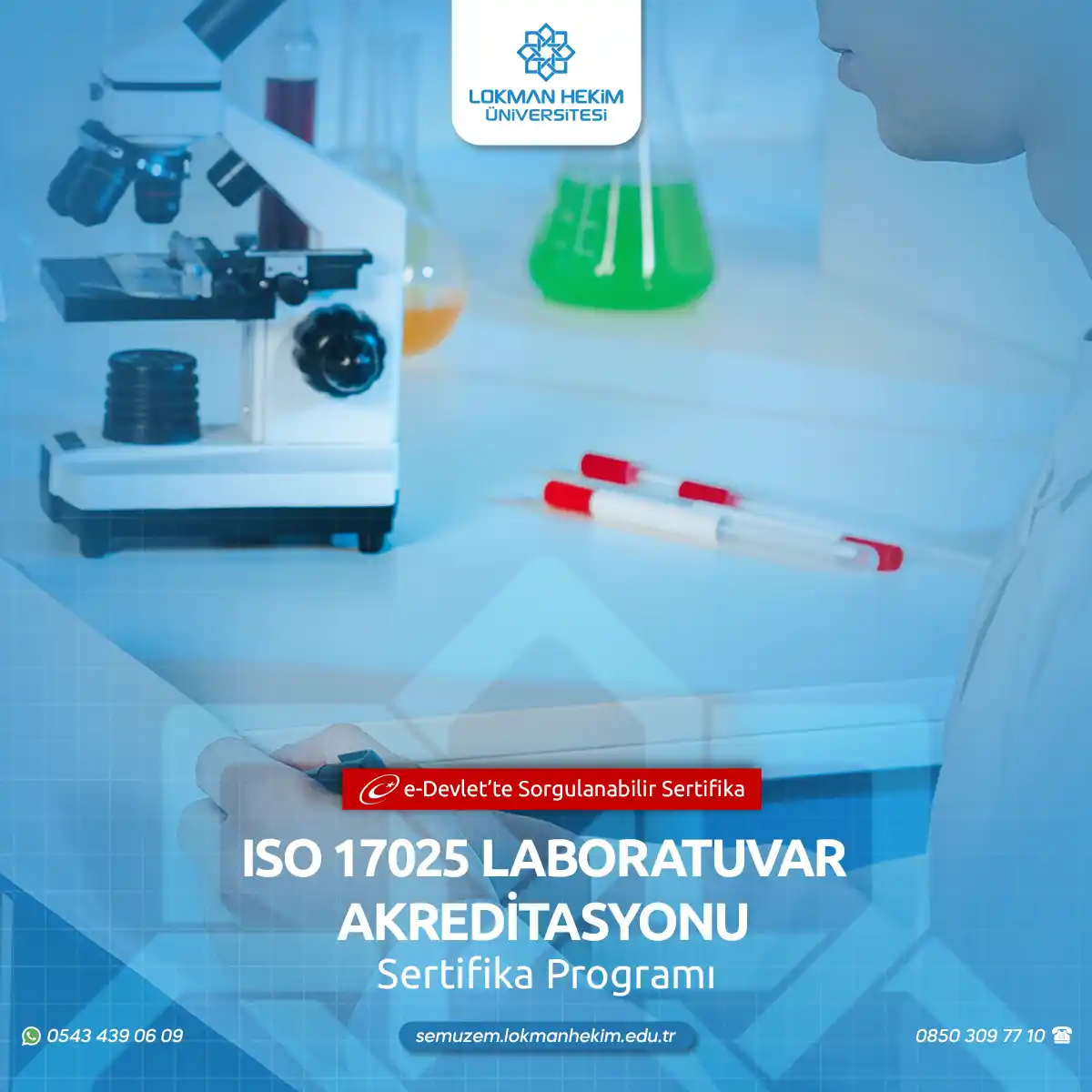 ISO 17025 Laboratuvar Akreditasyonu Sertifikası