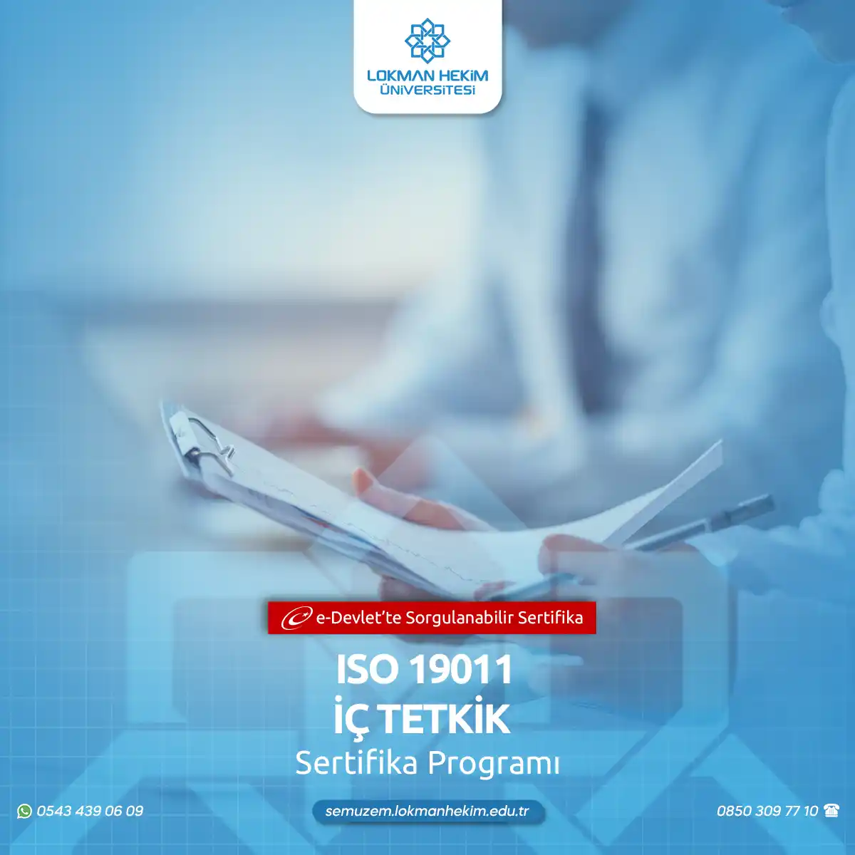ISO 19011 İç Tetkik Sertifikalı Eğitim Programı
