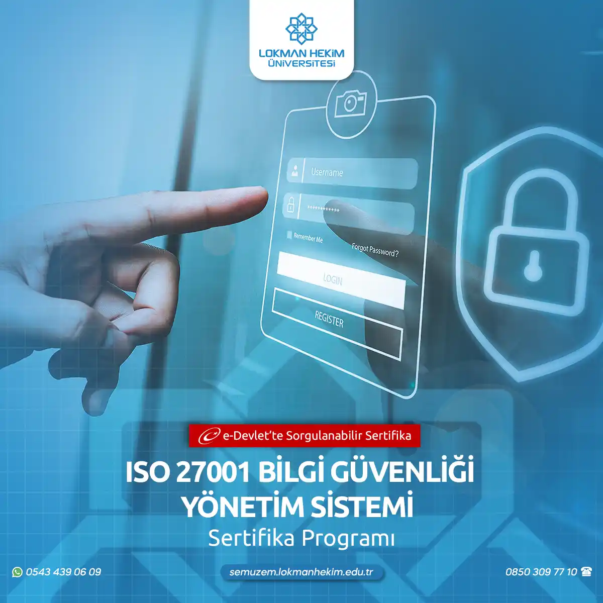 ISO 27001 Bilgi Güvenliği Yönetim Sistemi Sertifika Programı