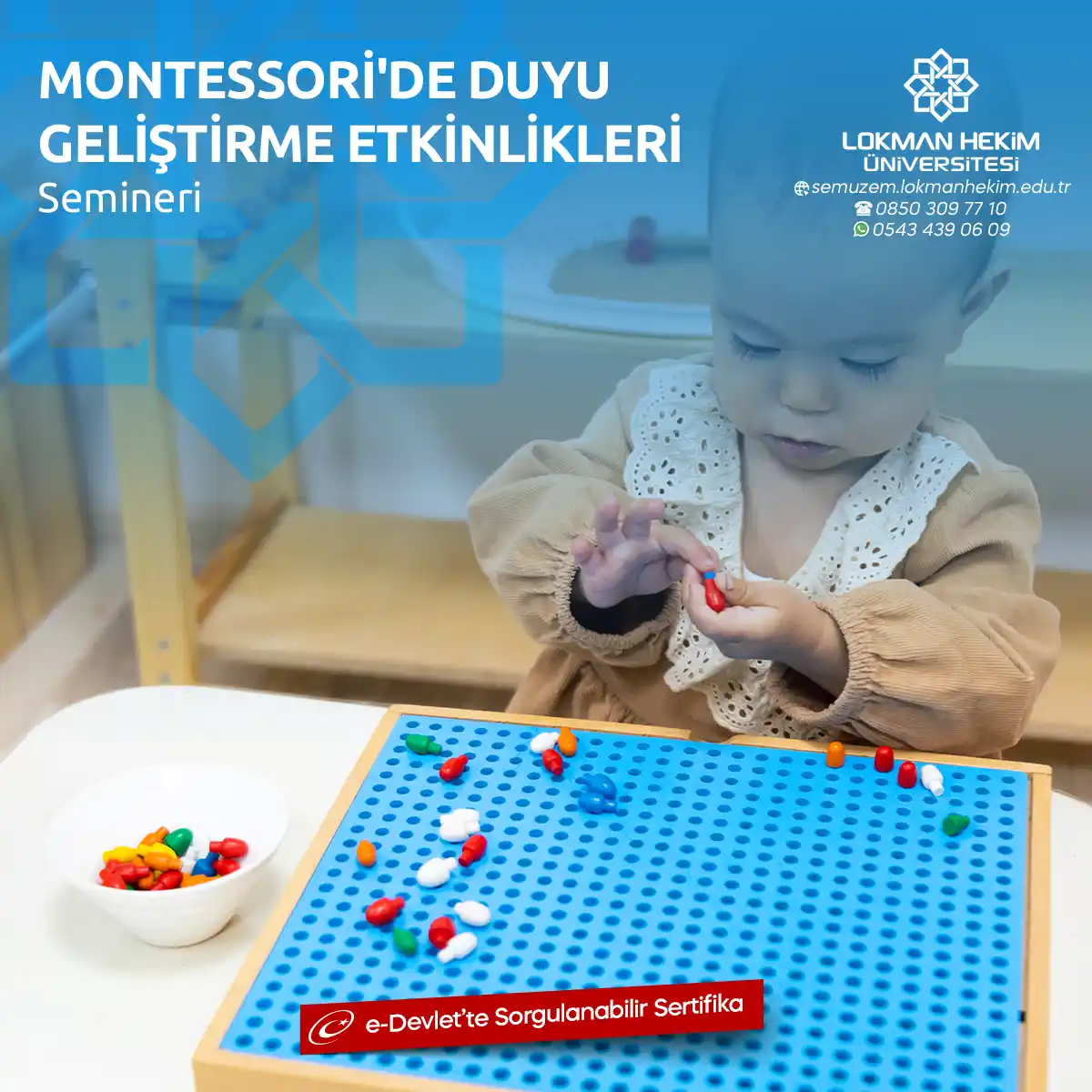 Montessori'de Duyu Geliştirme Etkinlikleri