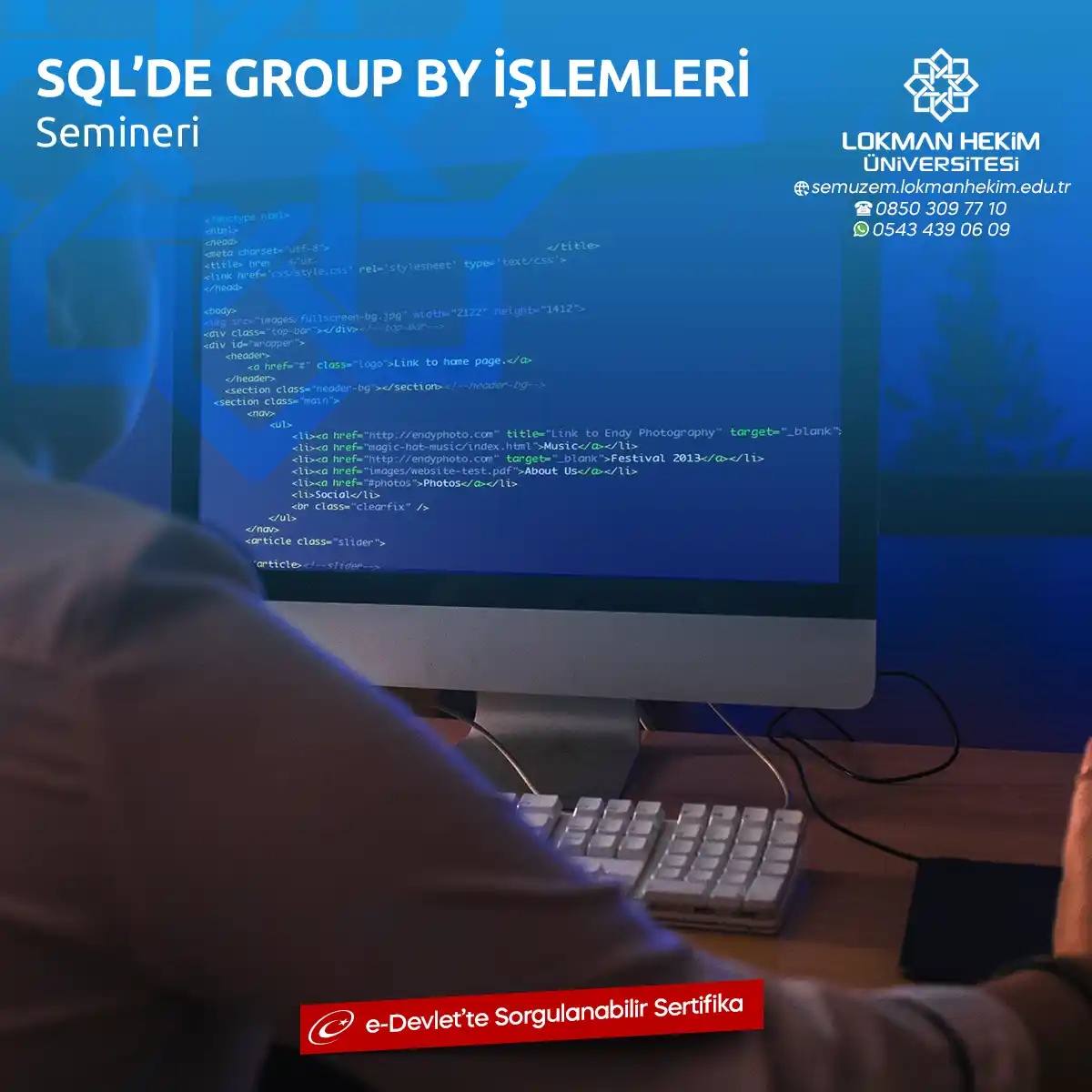 SQL’de Group By İşlemleri Semineri