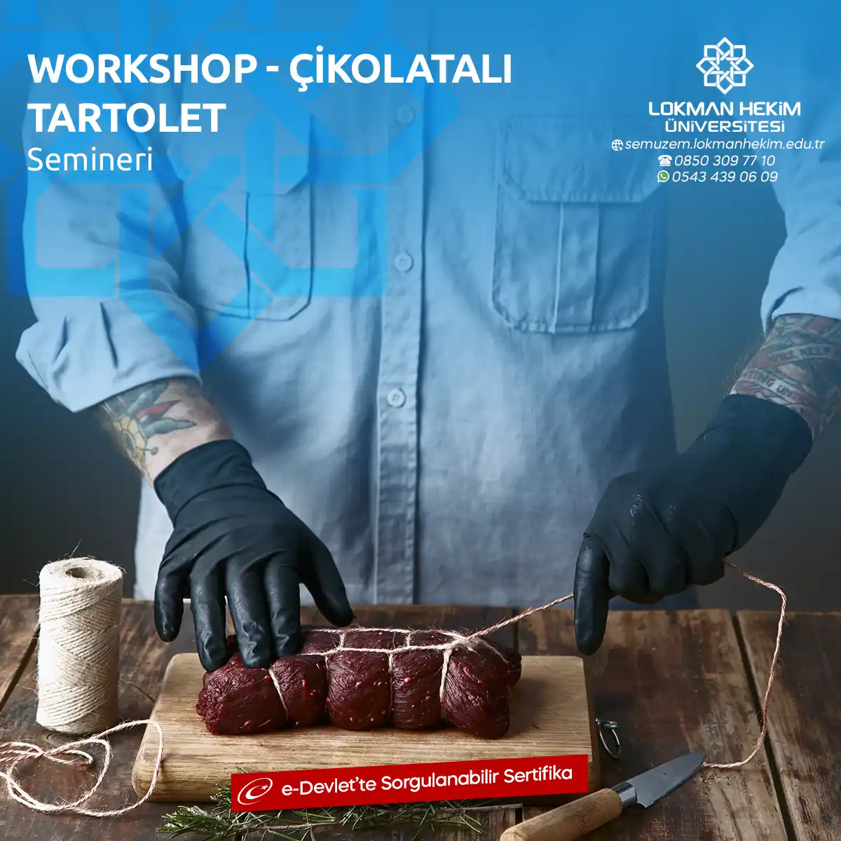 Workshop - Çikolatalı Tartolet Semineri