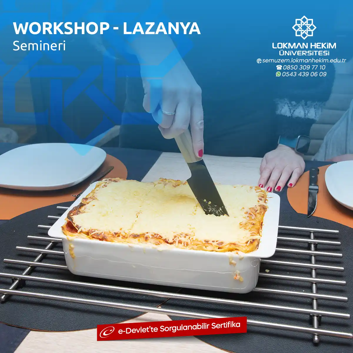 Workshop - Lazanya Semineri