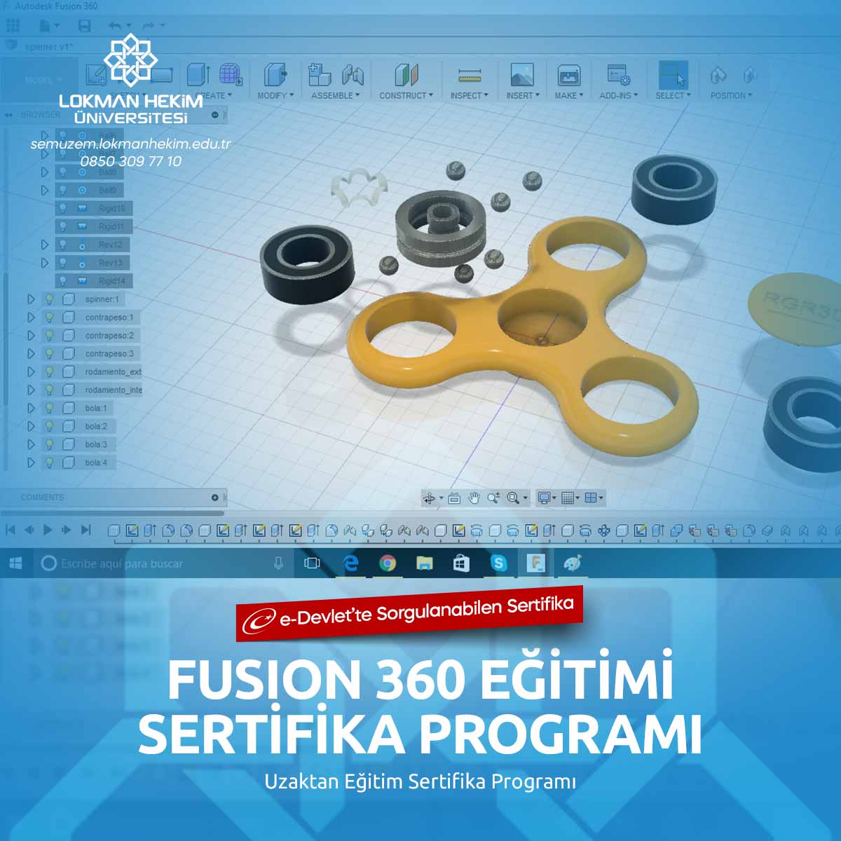 Fusion 360 Eğitimi Nedir