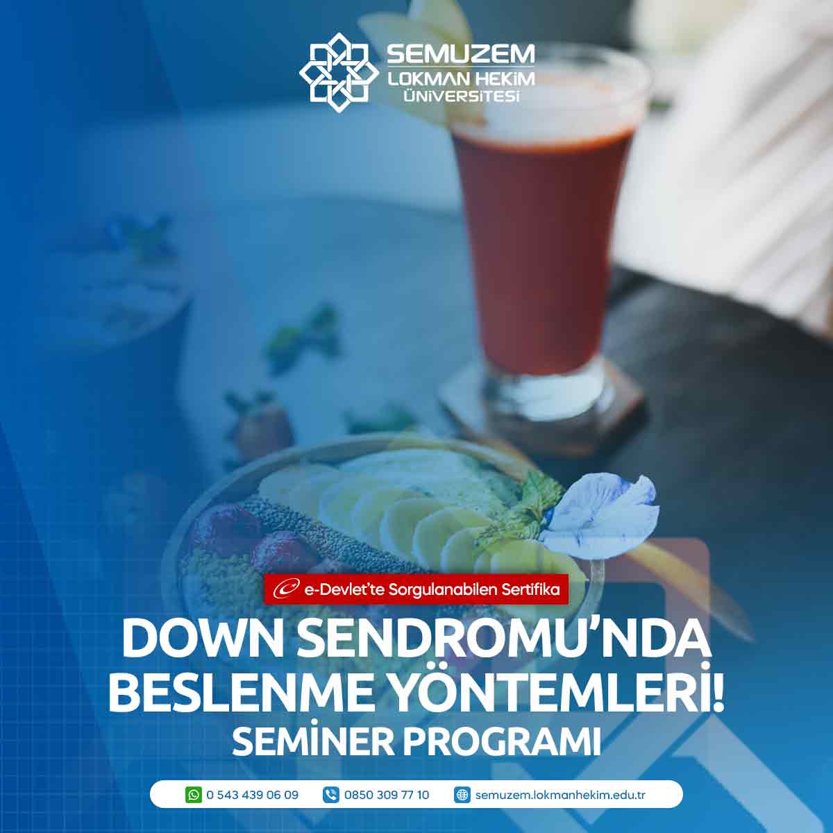 Down Sendromu'nda Beslenme Yöntemleri Semineri