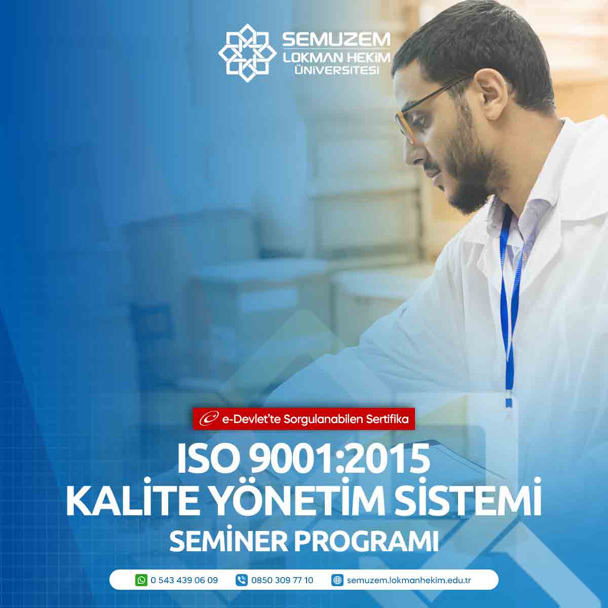 ISO 9001-2015 Kalite Yönetim Sistemi Semineri